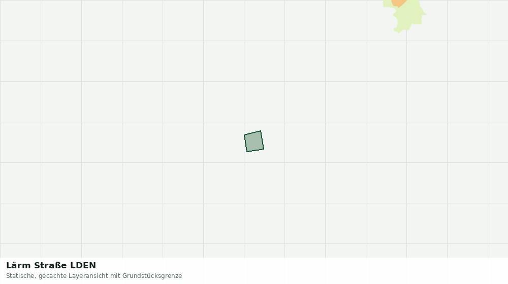 Statische Kartenansicht: Lärm Straße LDEN