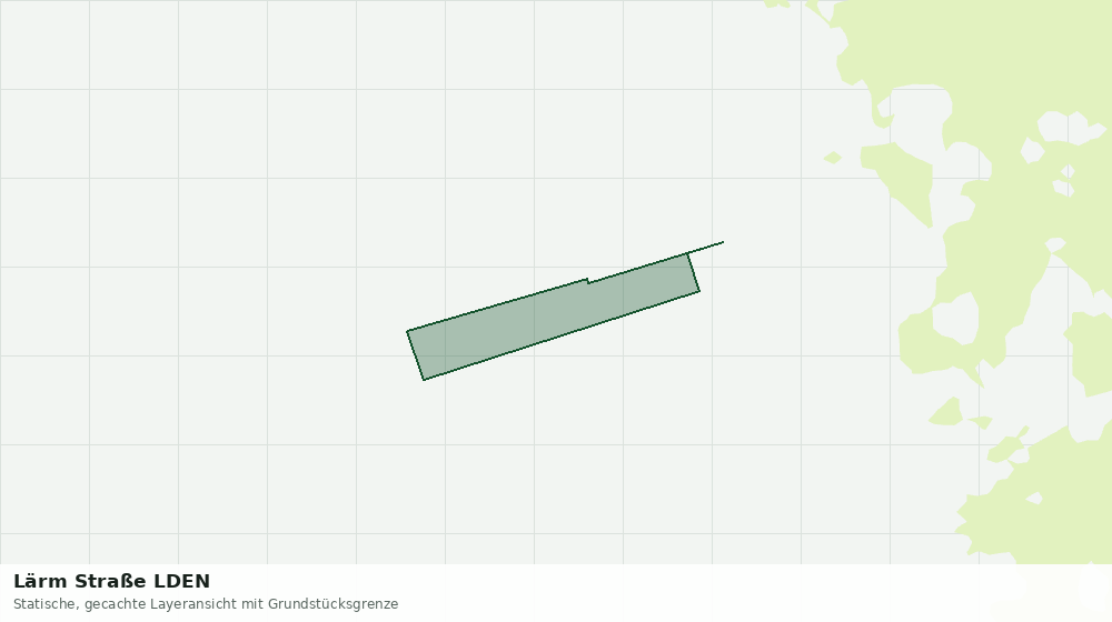 Statische Kartenansicht: Lärm Straße LDEN