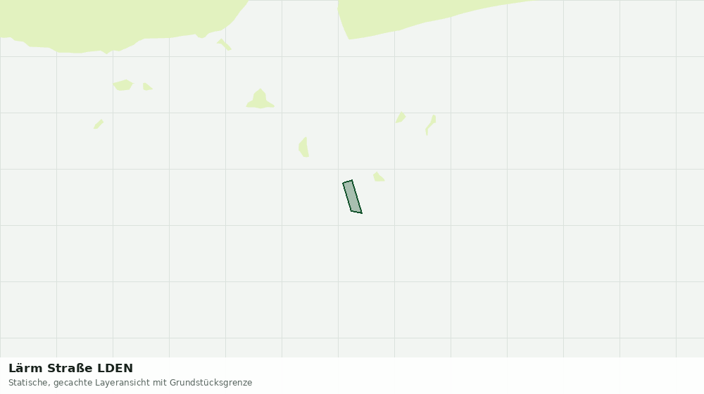 Statische Kartenansicht: Lärm Straße LDEN