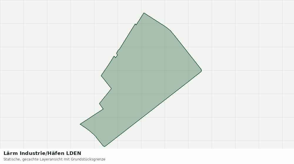 Statische Kartenansicht: Lärm Industrie/Häfen LDEN
