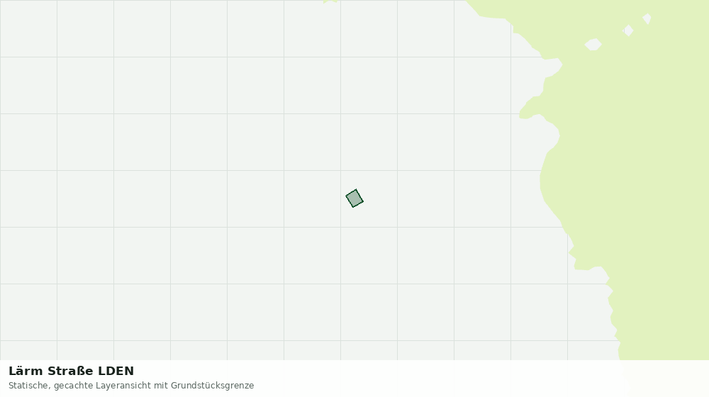 Statische Kartenansicht: Lärm Straße LDEN