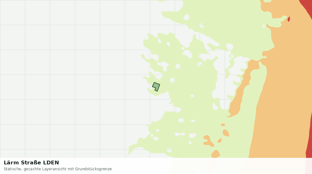 Statische Kartenansicht: Lärm Straße LDEN