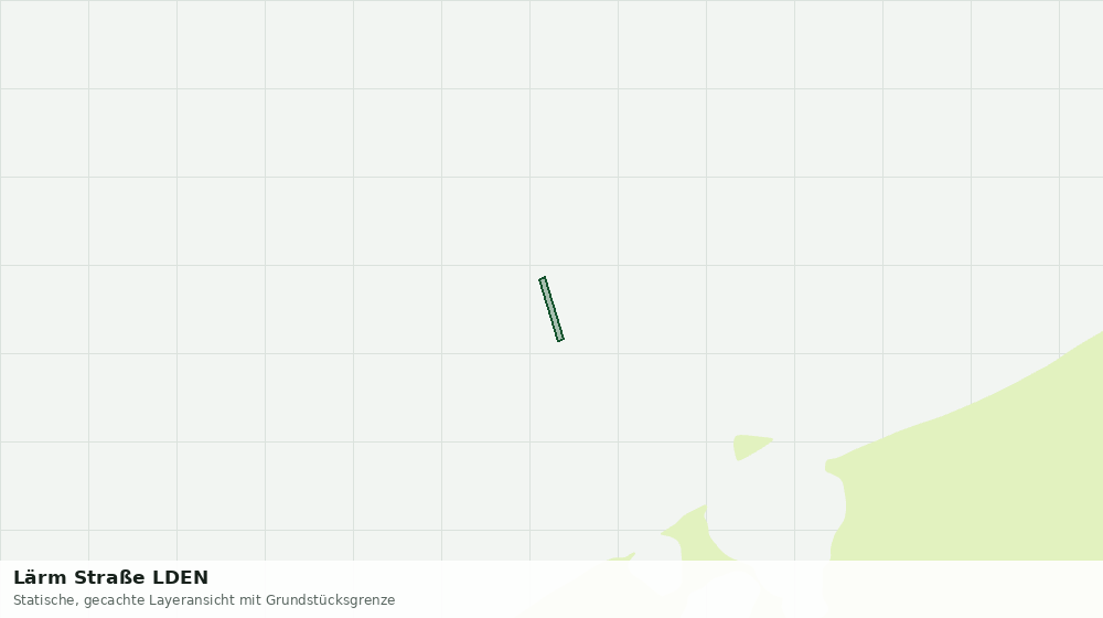 Statische Kartenansicht: Lärm Straße LDEN