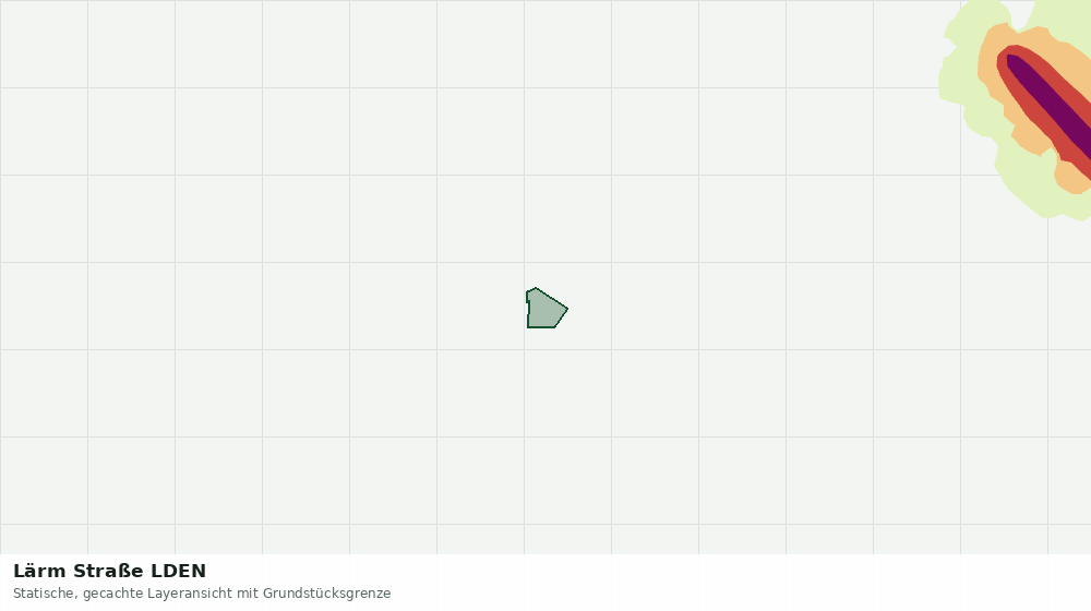 Statische Kartenansicht: Lärm Straße LDEN