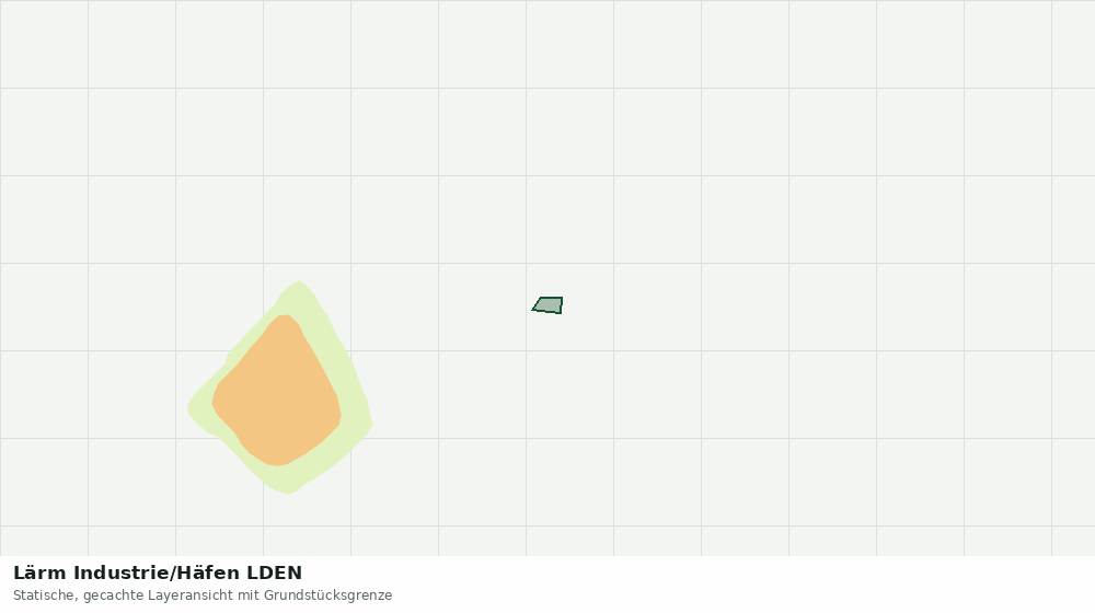 Statische Kartenansicht: Lärm Industrie/Häfen LDEN