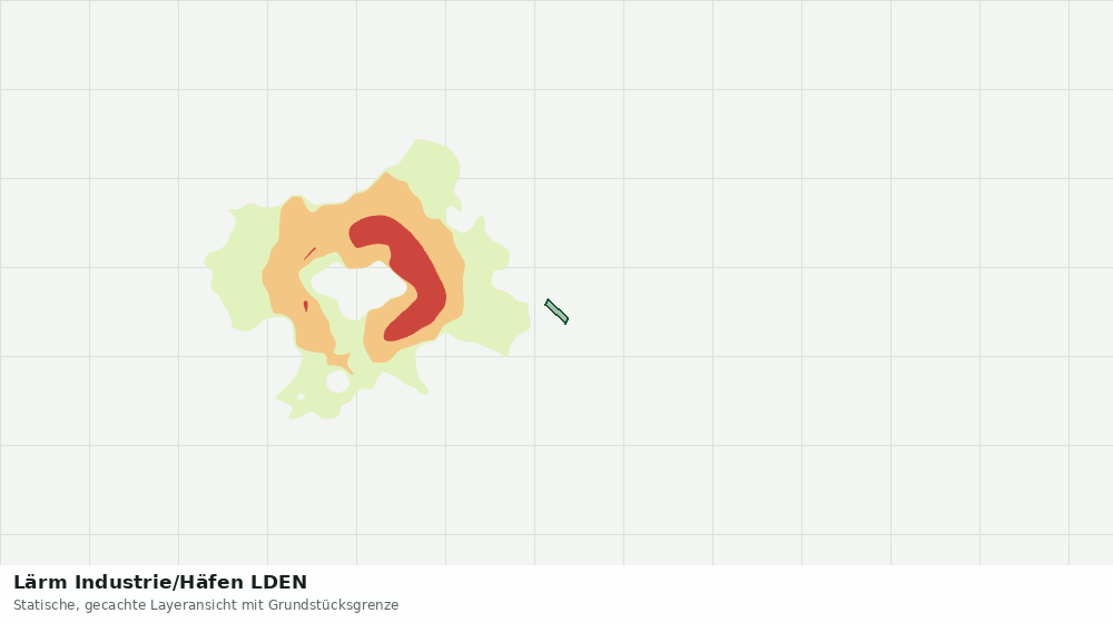 Statische Kartenansicht: Lärm Industrie/Häfen LDEN