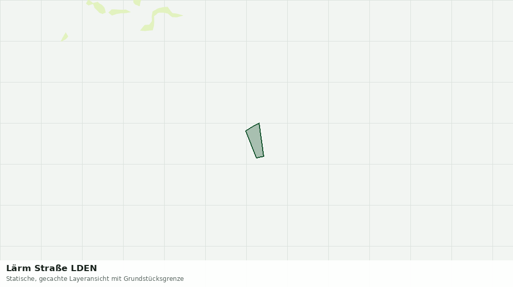 Statische Kartenansicht: Lärm Straße LDEN