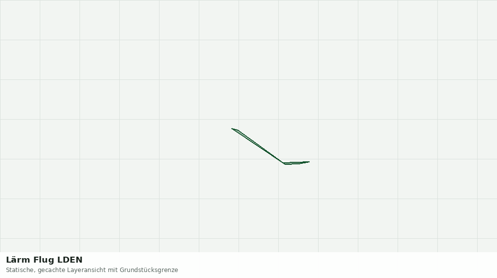 Statische Kartenansicht: Lärm Flug LDEN
