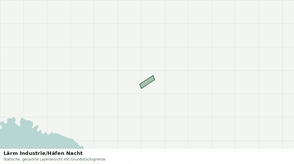Statische Kartenansicht: Lärm Industrie/Häfen Nacht