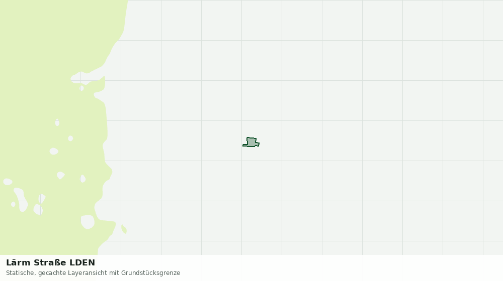 Statische Kartenansicht: Lärm Straße LDEN