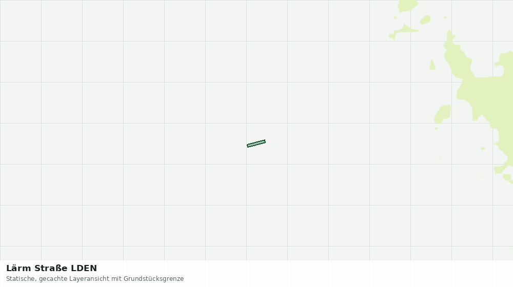 Statische Kartenansicht: Lärm Straße LDEN