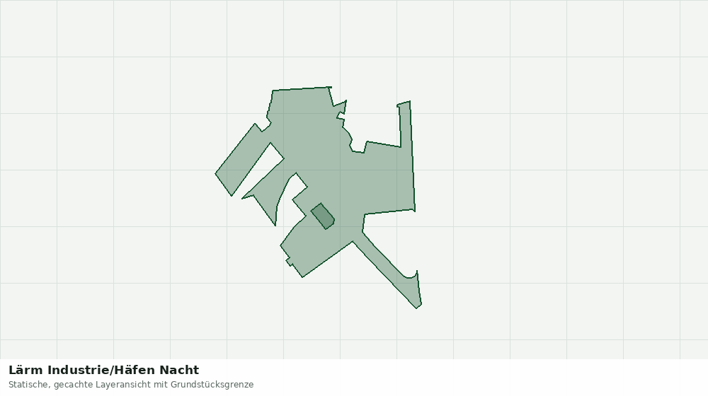 Statische Kartenansicht: Lärm Industrie/Häfen Nacht