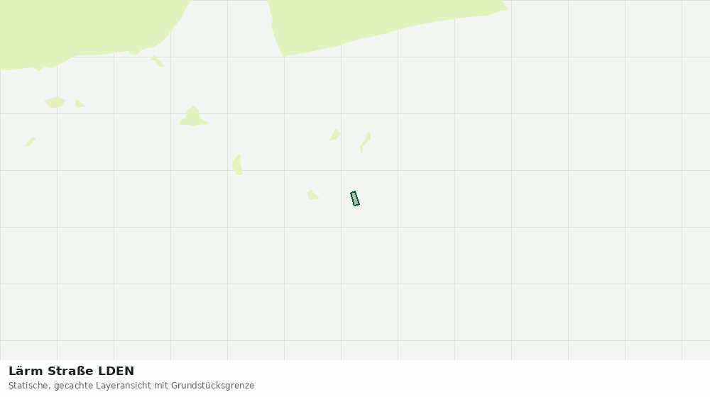 Statische Kartenansicht: Lärm Straße LDEN