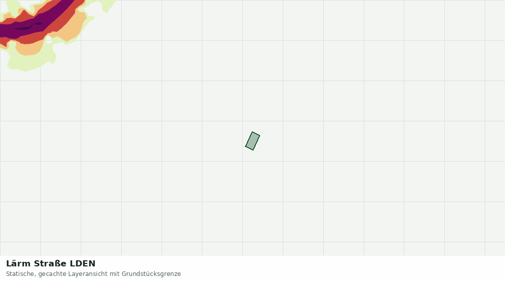 Statische Kartenansicht: Lärm Straße LDEN