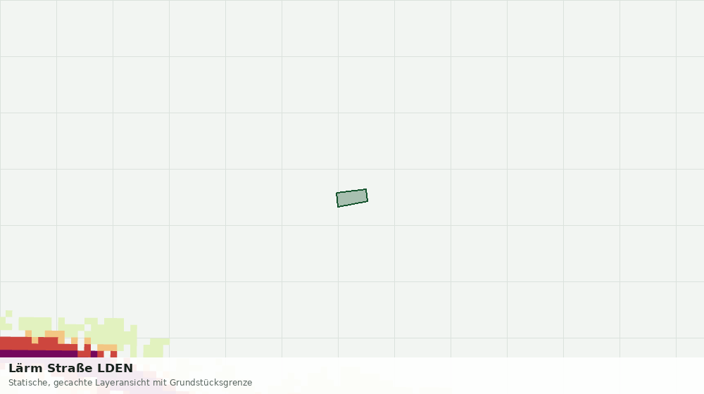 Statische Kartenansicht: Lärm Straße LDEN