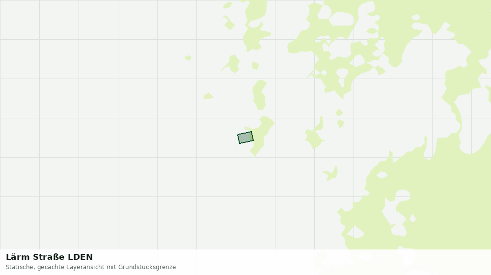 Statische Kartenansicht: Lärm Straße LDEN