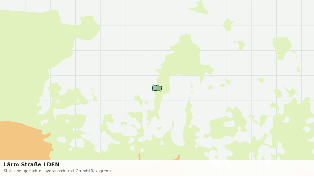 Statische Kartenansicht: Lärm Straße LDEN