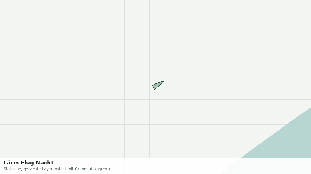 Statische Kartenansicht: Lärm Flug Nacht