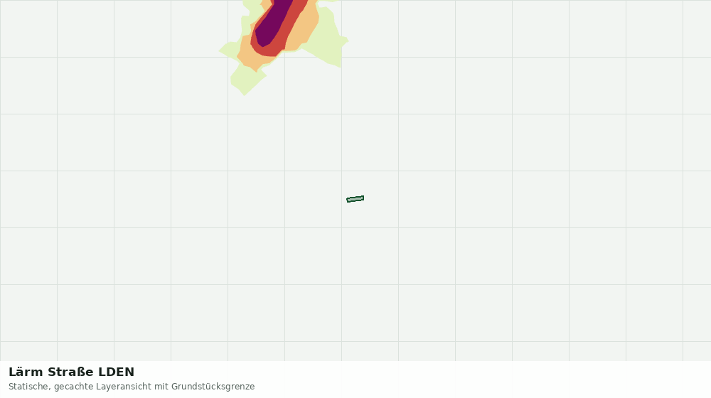 Statische Kartenansicht: Lärm Straße LDEN