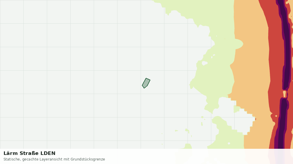 Statische Kartenansicht: Lärm Straße LDEN