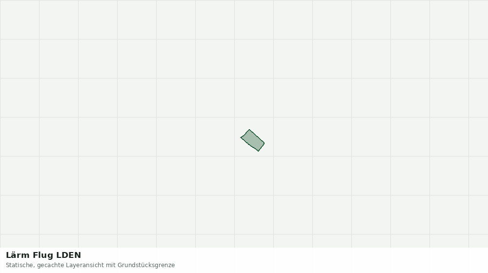 Statische Kartenansicht: Lärm Flug LDEN