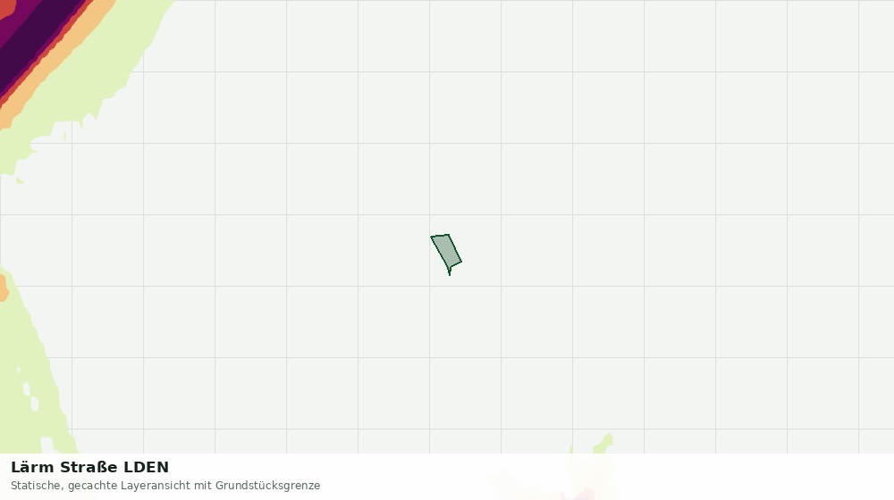 Statische Kartenansicht: Lärm Straße LDEN