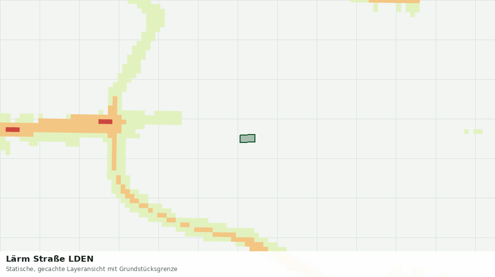 Statische Kartenansicht: Lärm Straße LDEN