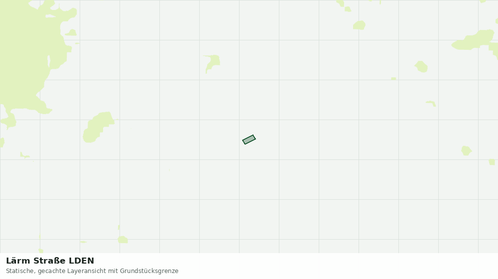 Statische Kartenansicht: Lärm Straße LDEN