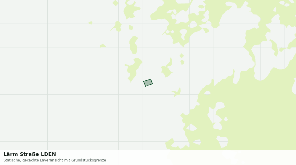 Statische Kartenansicht: Lärm Straße LDEN