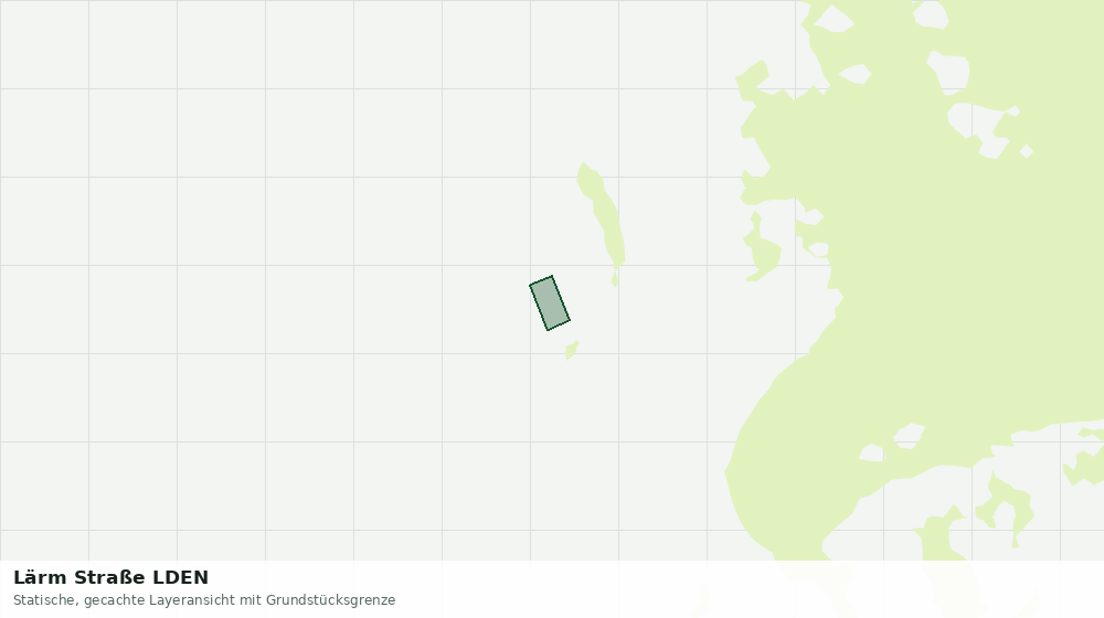 Statische Kartenansicht: Lärm Straße LDEN