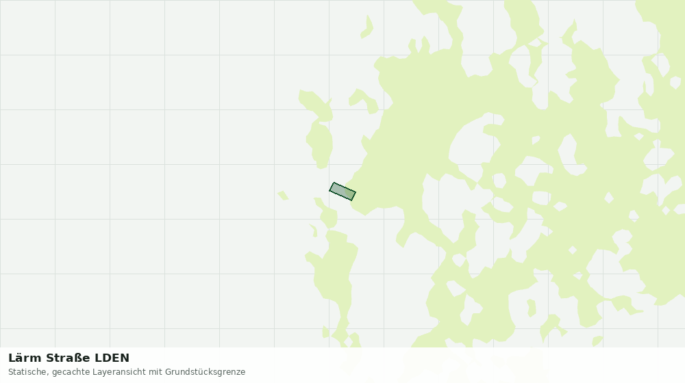 Statische Kartenansicht: Lärm Straße LDEN
