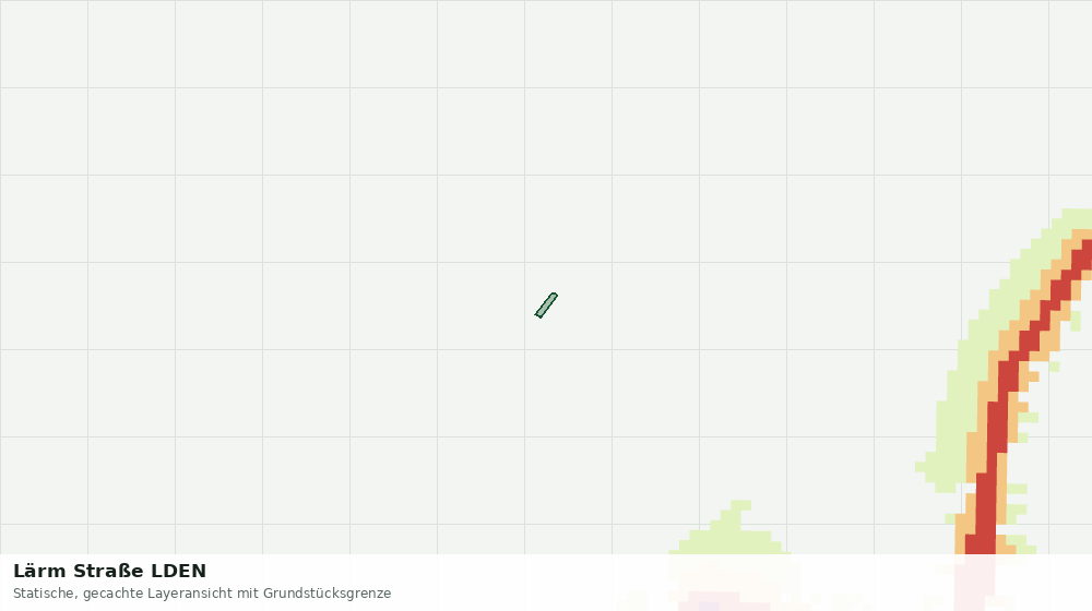 Statische Kartenansicht: Lärm Straße LDEN