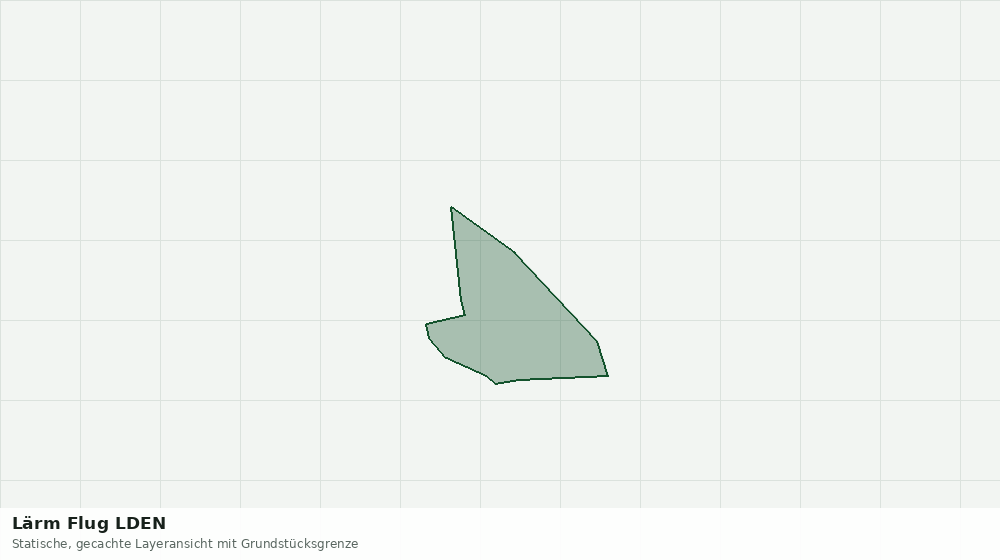 Statische Kartenansicht: Lärm Flug LDEN