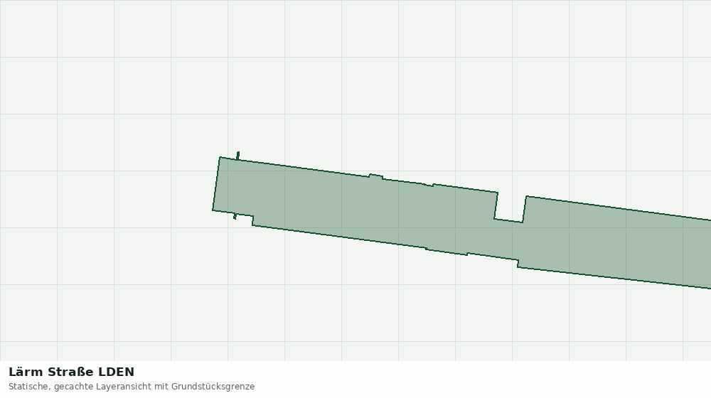 Statische Kartenansicht: Lärm Straße LDEN