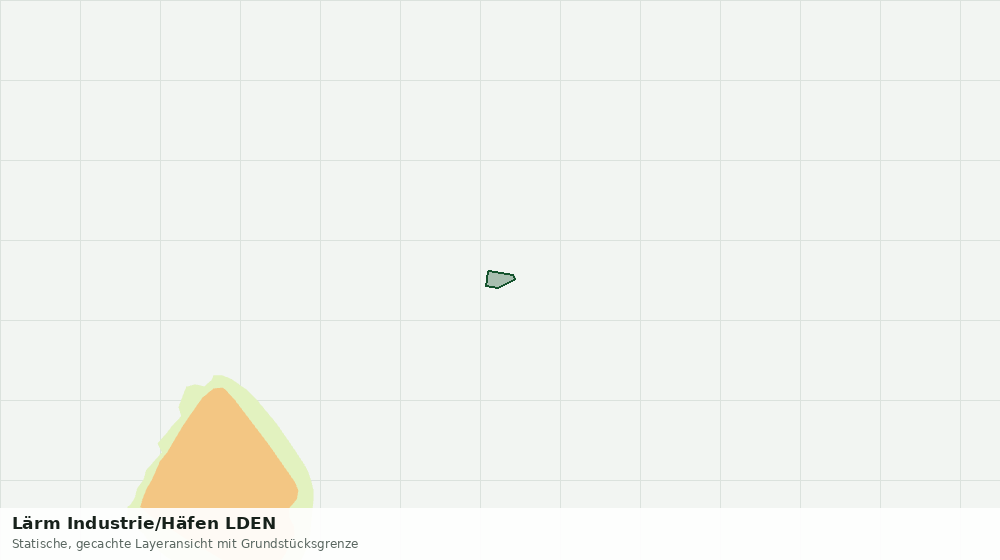 Statische Kartenansicht: Lärm Industrie/Häfen LDEN