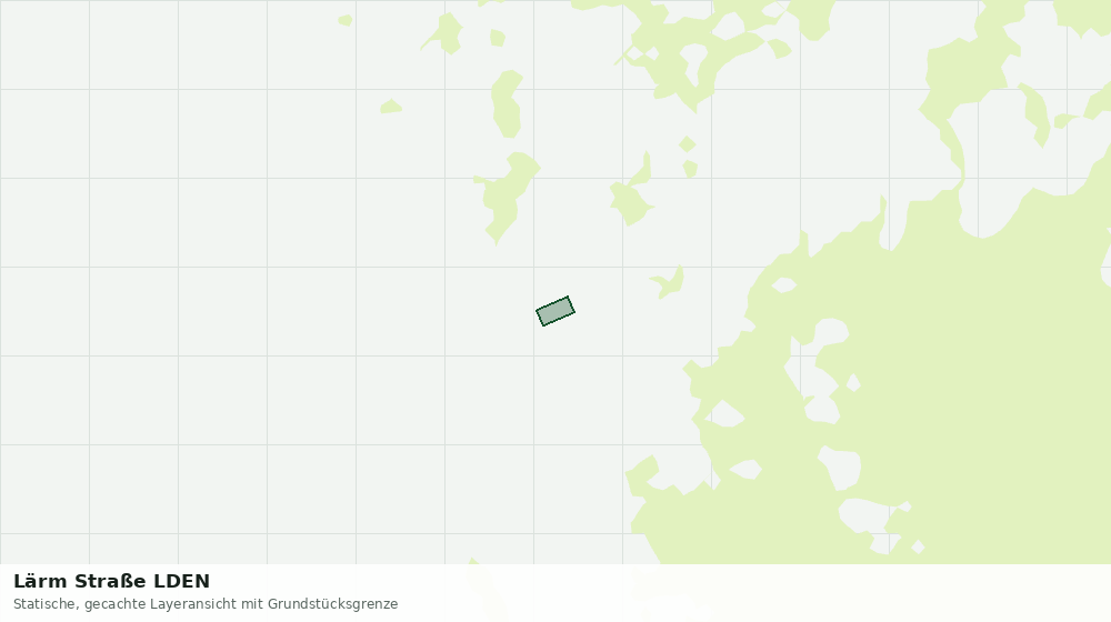 Statische Kartenansicht: Lärm Straße LDEN