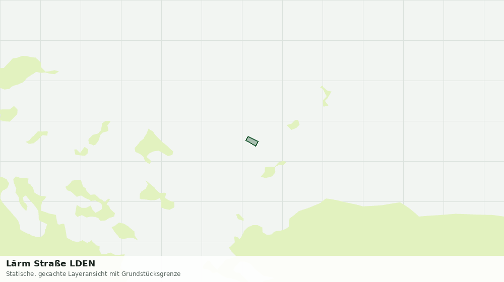 Statische Kartenansicht: Lärm Straße LDEN