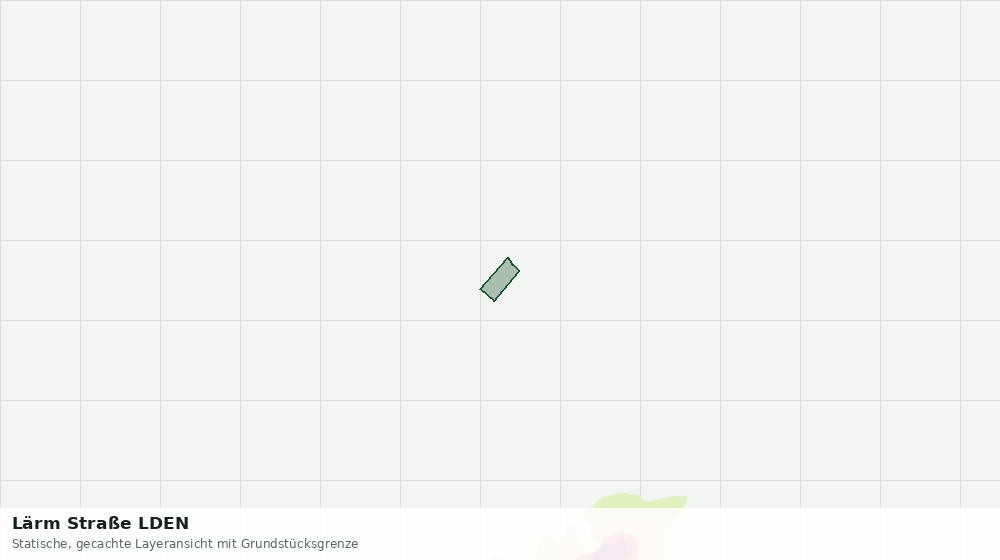 Statische Kartenansicht: Lärm Straße LDEN