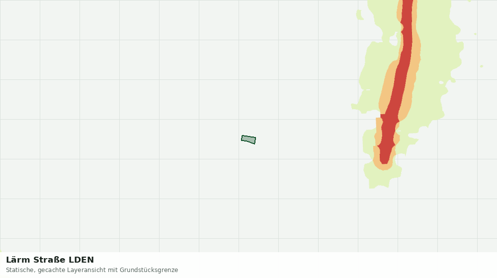 Statische Kartenansicht: Lärm Straße LDEN