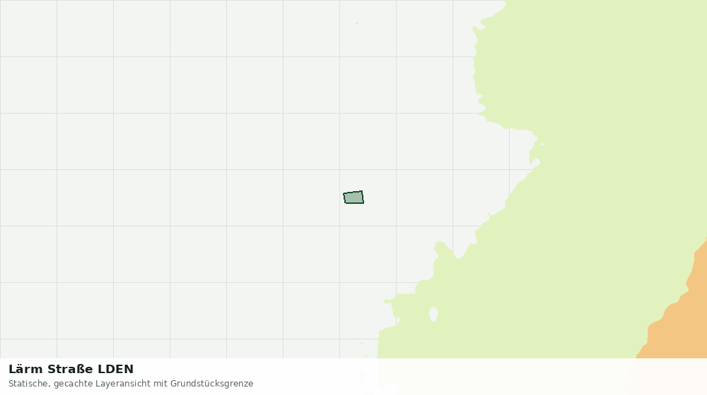 Statische Kartenansicht: Lärm Straße LDEN