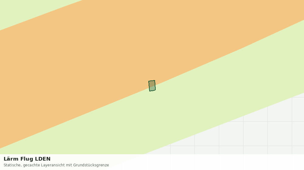 Statische Kartenansicht: Lärm Flug LDEN