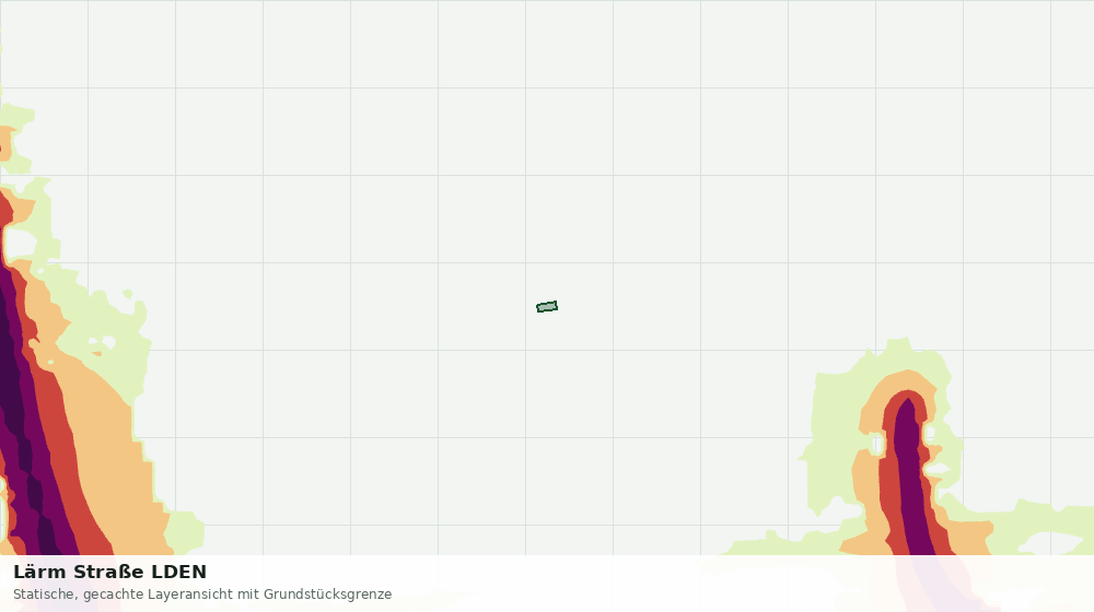 Statische Kartenansicht: Lärm Straße LDEN