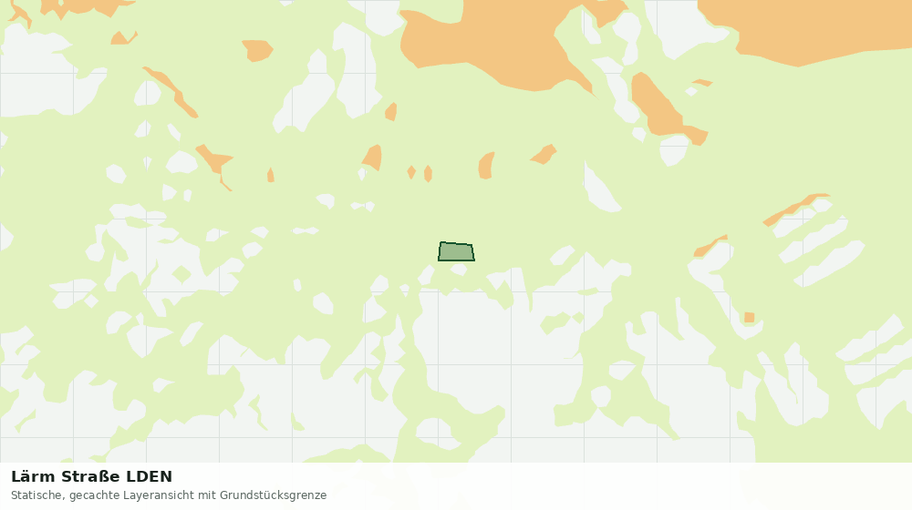 Statische Kartenansicht: Lärm Straße LDEN