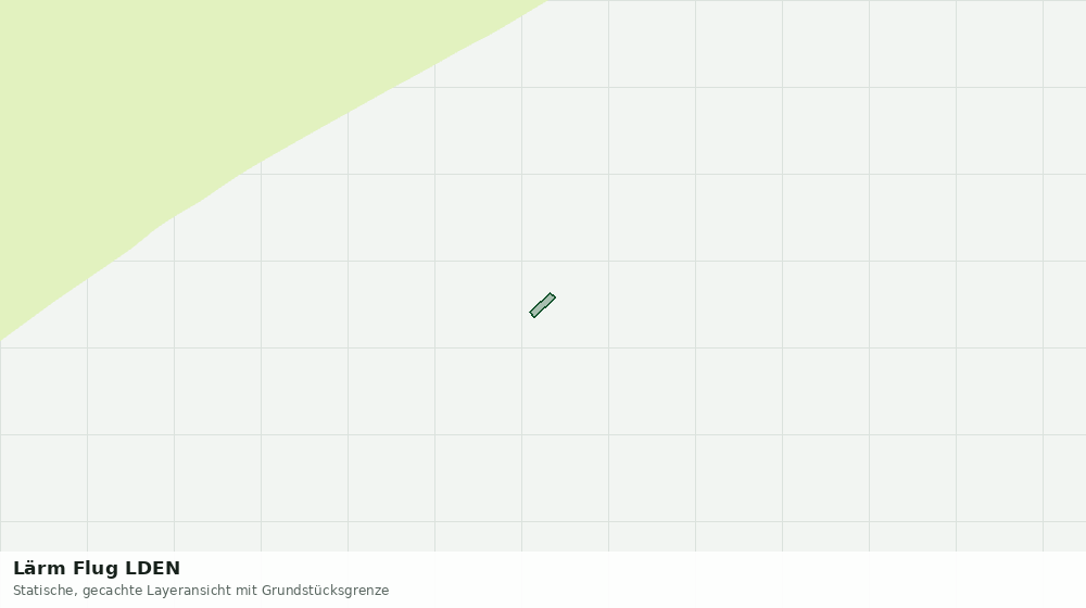 Statische Kartenansicht: Lärm Flug LDEN