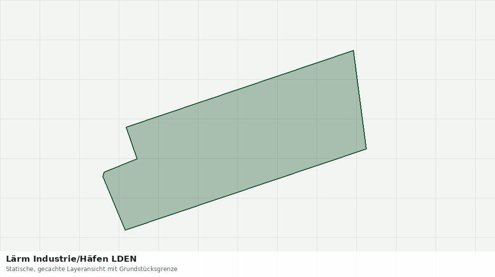 Statische Kartenansicht: Lärm Industrie/Häfen LDEN
