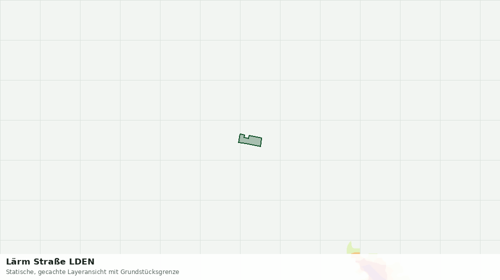 Statische Kartenansicht: Lärm Straße LDEN