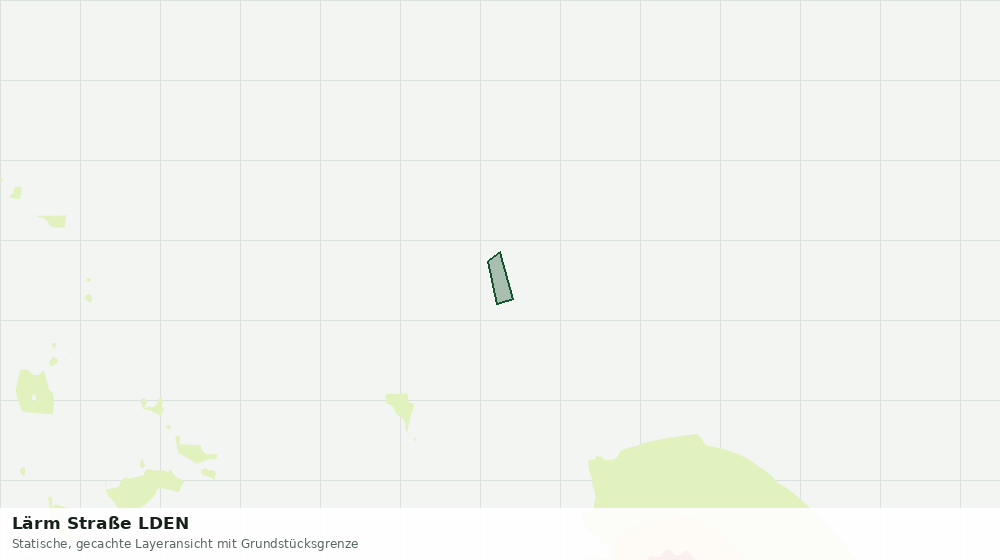 Statische Kartenansicht: Lärm Straße LDEN