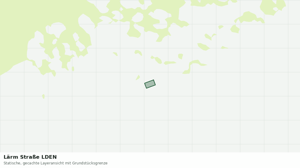 Statische Kartenansicht: Lärm Straße LDEN