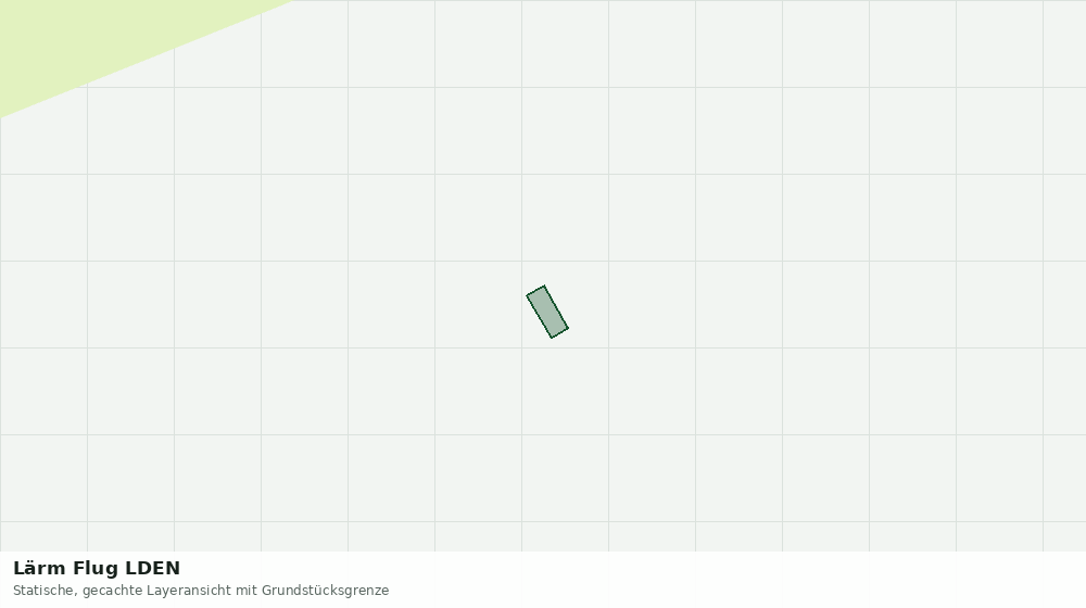 Statische Kartenansicht: Lärm Flug LDEN