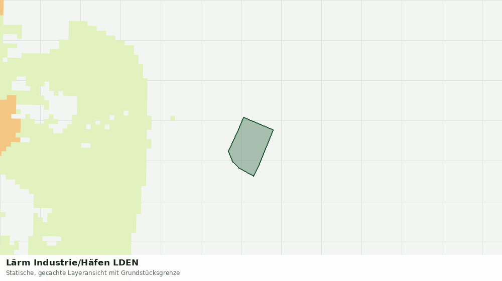 Statische Kartenansicht: Lärm Industrie/Häfen LDEN